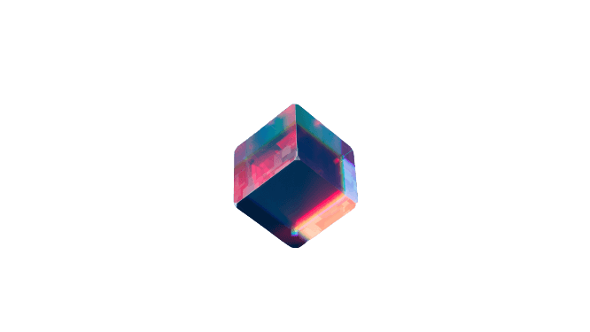 A 3d geometric cube